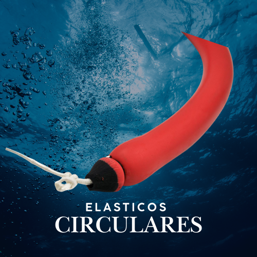 Elasticos Circulares Storm Rojos 50cm/16mm