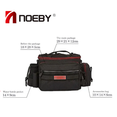 Bolso Noeby Legend Boat Bag Clasicc Black 45x23x17