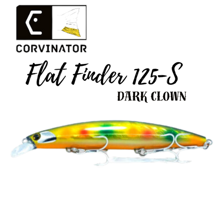 Señuelo Corvinator Flat Finder  125-S