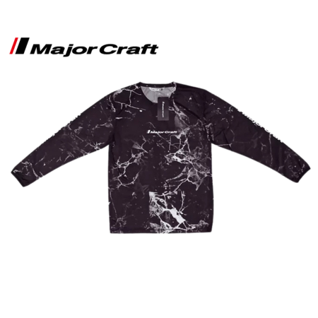 Polera Majorcraft Manga Larga Color Gris Oscuro