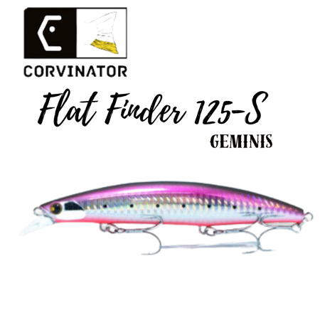 Señuelo Corvinator Flat Finder  125-S