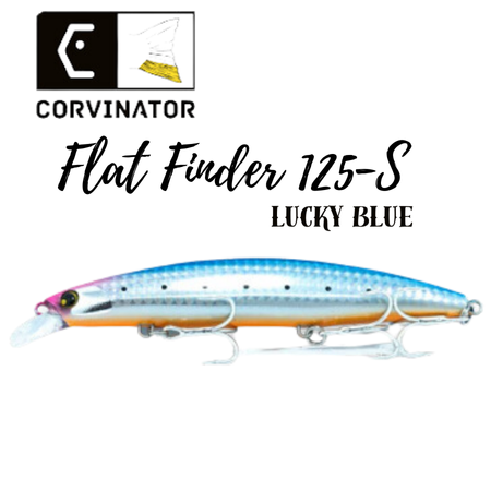 Señuelo Corvinator Flat Finder  125-S