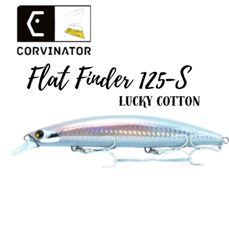 Señuelo Corvinator Flat Finder  125-S