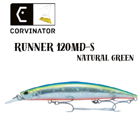 Señuelo Corvinator Runner 120 MD-S