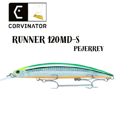 Señuelo Corvinator Runner 120 MD-S