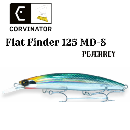 Señuelo Corvinator Flat Finder 125 MD-S