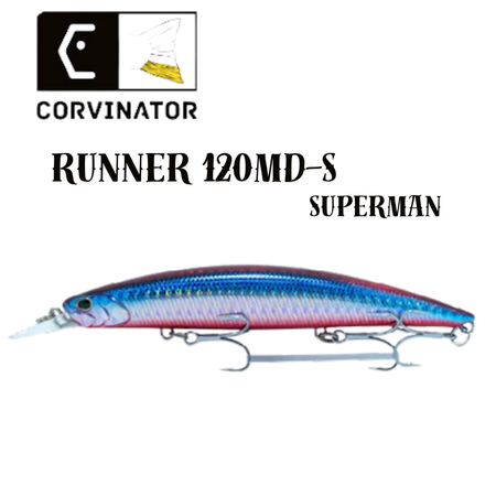 Señuelo Corvinator Runner 120 MD-S