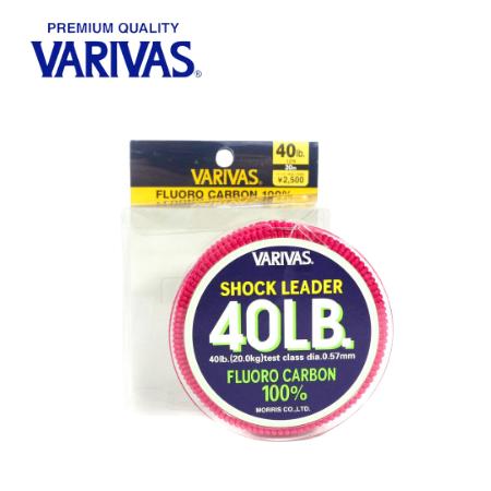 VARIVAS Fluorocarbono Shock Leader 40Lbs