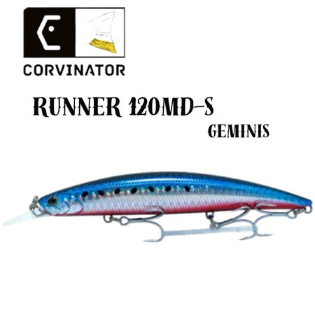 Señuelo Corvinator Runner 120 MD-S