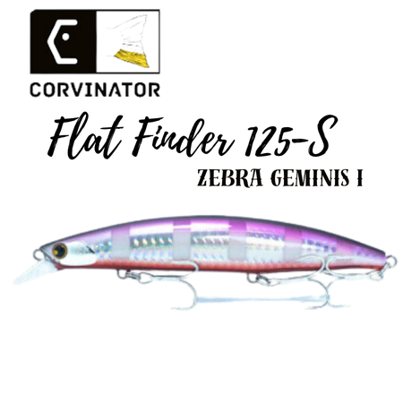 Señuelo Corvinator Flat Finder  125-S