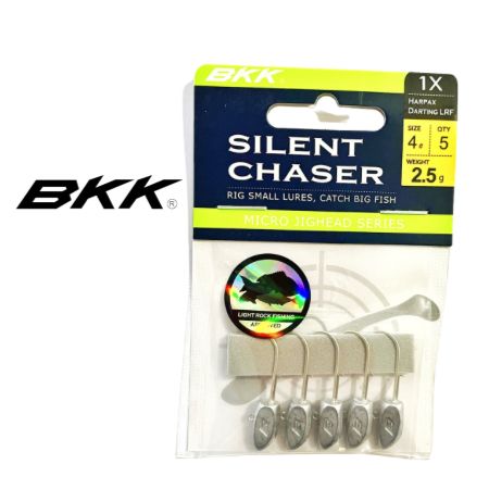 MICRO JIGHEAD BKK SILENT CHASER #4 / 2.5gr / Harpax LRF