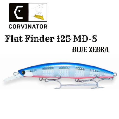 Señuelo Corvinator Flat Finder 125 MD-S