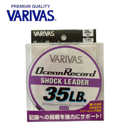 VARIVAS Ocean Record – Shock Leader 35lbs