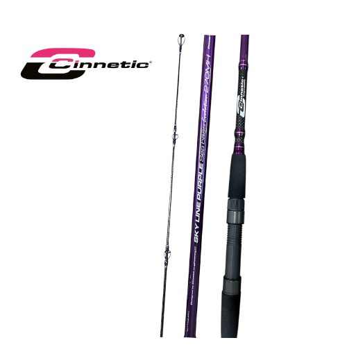 Caña Cinnetic Sky Line Purple Sea Bass Evolution 270MH